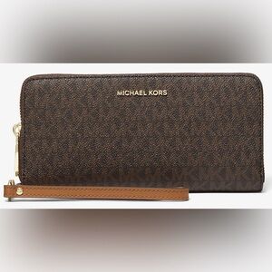 NWT Michael Kors Jet Set Travel Continental Wallet (Retail $228)